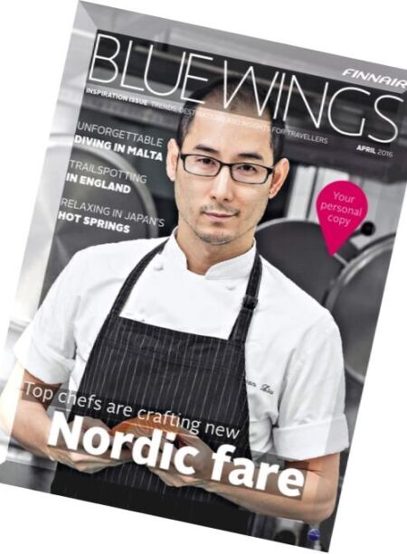 Blue Wings – April 2016 Cover