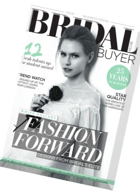 Bridal Buyer – May-June 2016 Cover