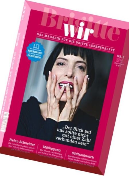 Brigitte Wir – Nr.2 2016 Cover