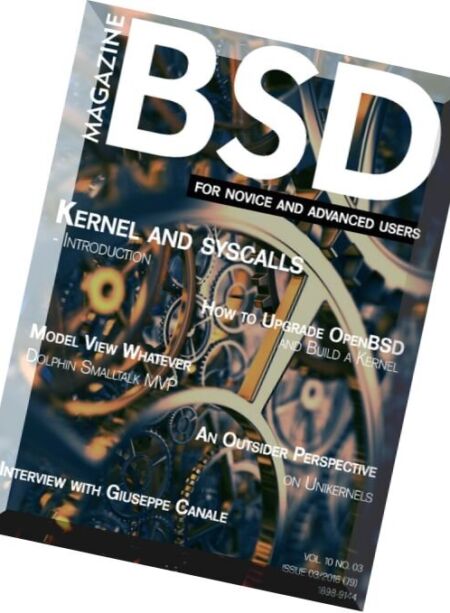 BSD Magazine – March 2016 Cover