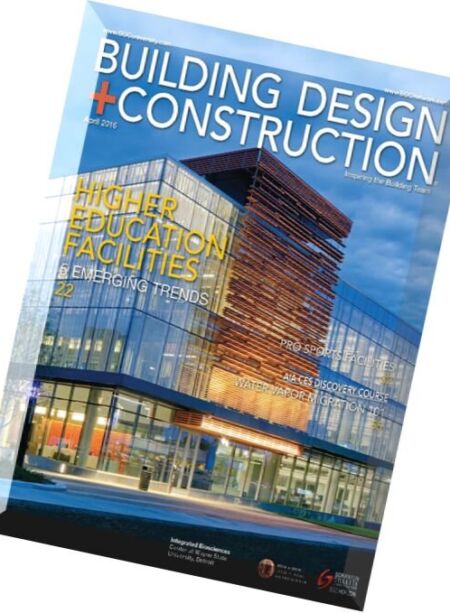 Building Design + Construction – April 2016 Cover
