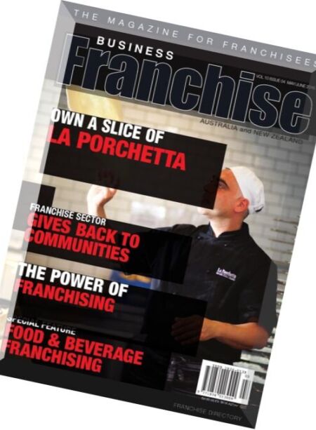 Business Franchise Australia & NZ – May-June 2016 Cover