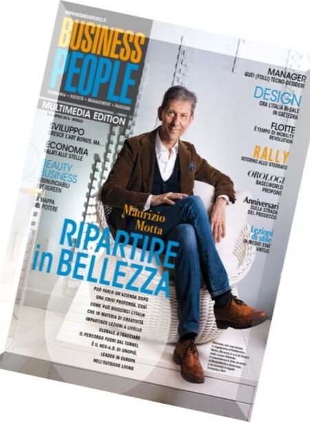 Business People – Aprile 2016 Cover