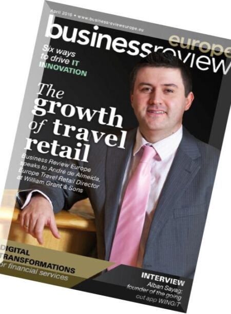 Business Review Europe – April 2016 Cover