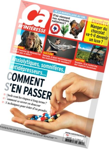 Ca M’Interesse – Avril 2016 Cover
