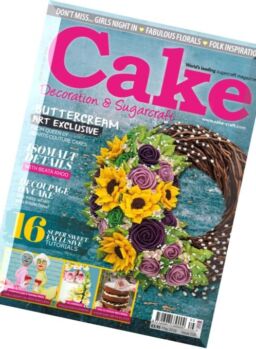 Cake Decoration & Sugarcraft – May 2016