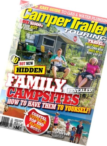 Camper Trailer Touring – Issue 88, 2016 Cover