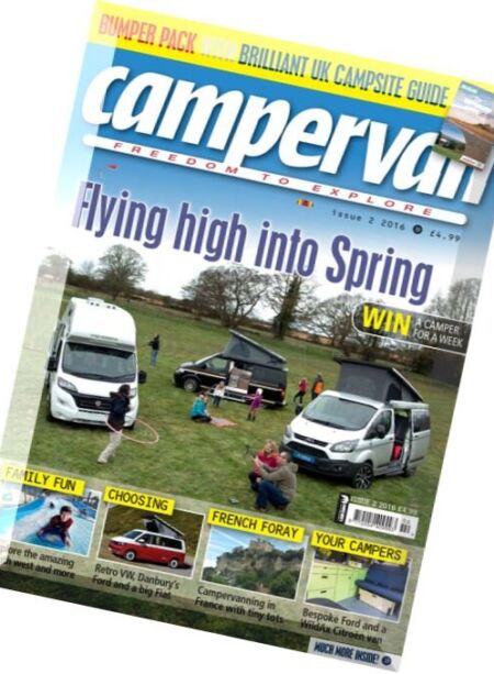 Campervan – Issue 2, 2016 Cover