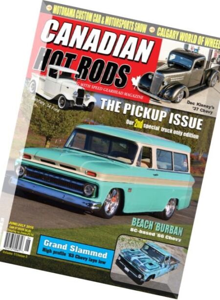 Canadian Hot Rods – June-July 2016 Cover