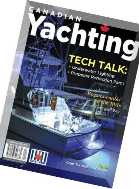 Canadian Yachting – April 2016 Cover