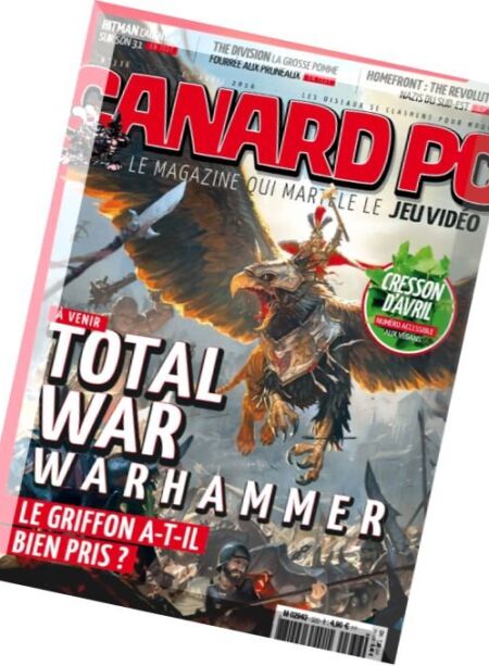 Canard PC – 1 Avril 2016 Cover