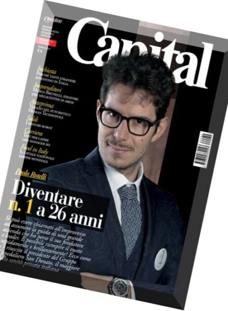 Capital Italy – Aprile 2016 Cover
