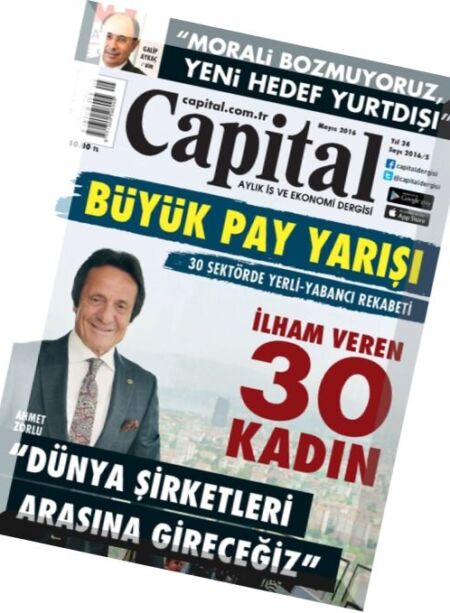 Capital Turkish – Mayis 2016 Cover