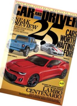 Car and Driver – May 2016