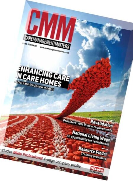 Care Management Matters – April 2016 Cover
