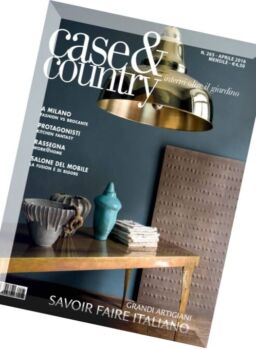 Case & Country – Aprile 2016