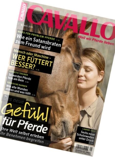 Cavallo – Mai 2016 Cover