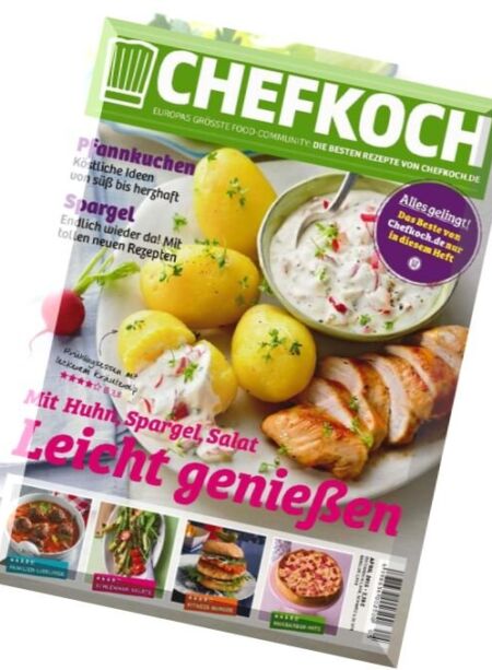 Chefkoch Magazin – Mai 2016 Cover