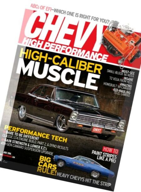 Chevy High Performance – July 2016 Cover