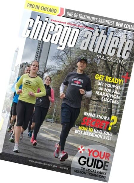 Chicago Athlete Magazine – May 2016 Cover
