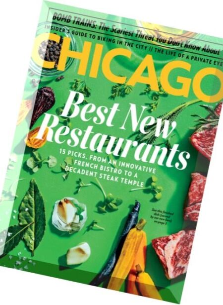 Chicago Magazine – May 2016 Cover