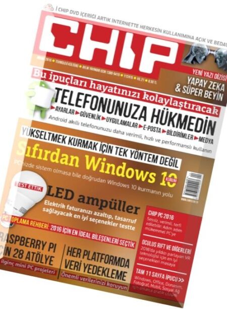 Chip – Nisan 2016 Cover
