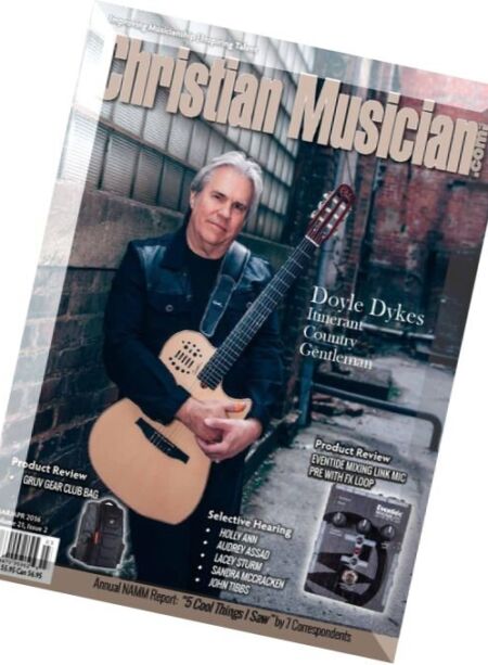 Christian Musician – March-April 2016 Cover