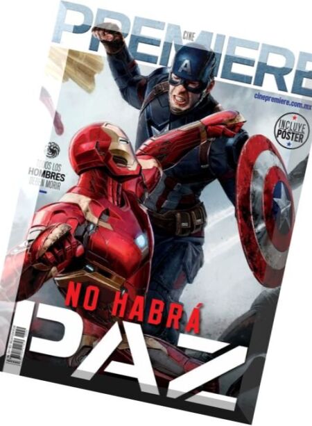 Cine Premiere – Abril 2016 Cover