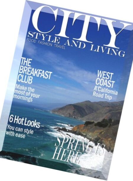 City Style and Living – Spring 2016 Cover