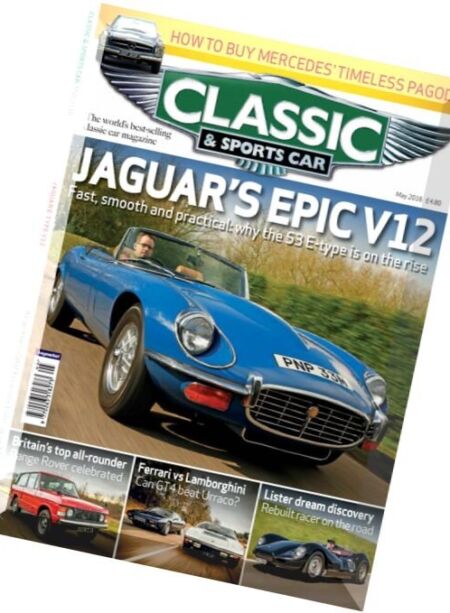 Classic & Sports Car UK – May 2016 Cover