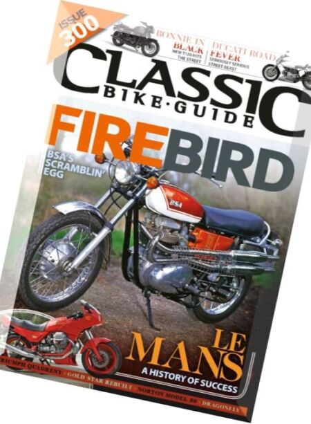 Classic Bike Guide – April 2016 Cover