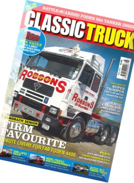 Classic Truck – May 2016 Cover