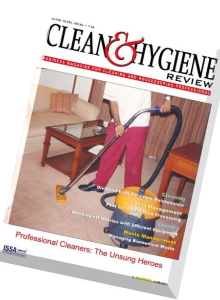 Clean & Hygiene Review – January-February 2016 Cover