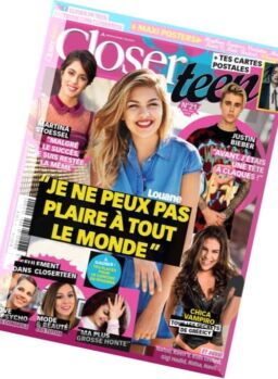 Closer Teen – Avril 2016