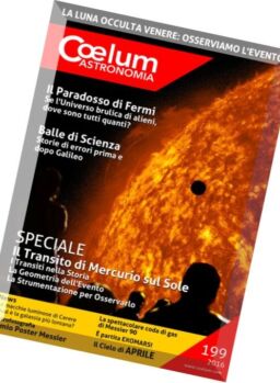 Coelum Astronomia – Aprile 2016