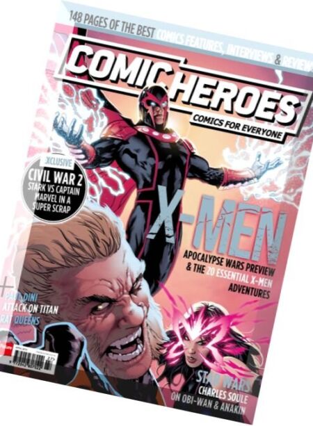 Comic Heroes UK – April 2016 Cover