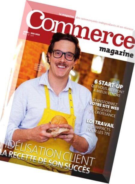 Commerce Magazine – Avril-Mai 2016 Cover