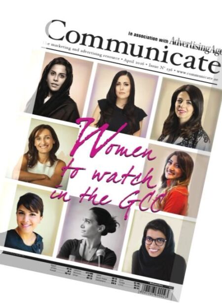 Communicate – April 2016 Cover