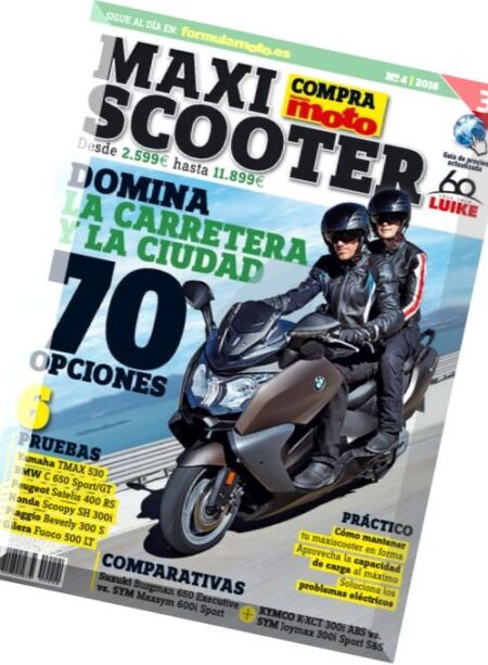 Compramoto Maxiscooter – N 4, 2016 Cover