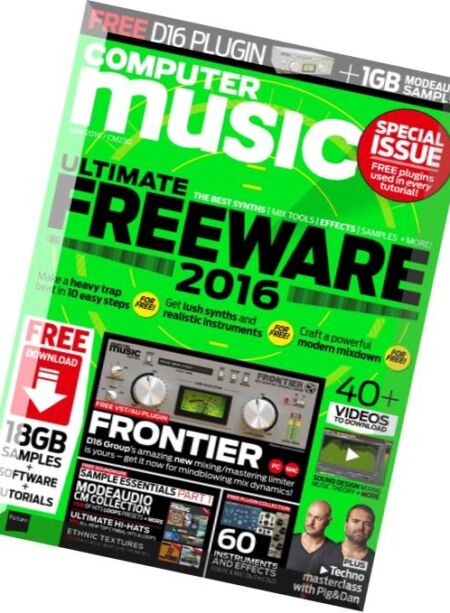 Computer Music – June 2016 Cover