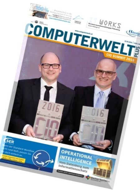 Computerwelt – Nr.7, 2016 Cover