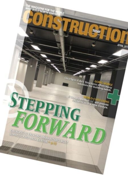 Construction Today – April 2016 Cover