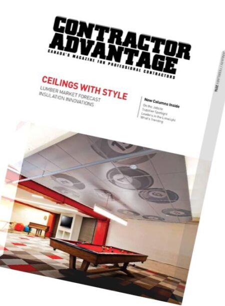 Contractor Advantage – January-February 2016 Cover