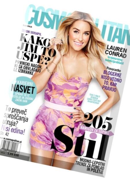 Cosmopolitan Slovenia – April 2016 Cover