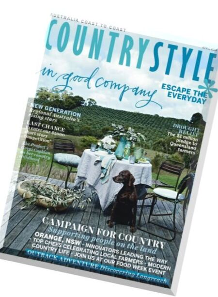 Country Style – April 2016 Cover