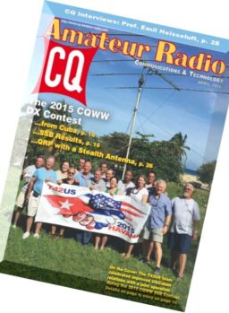CQ Amateur Radio – April 2016