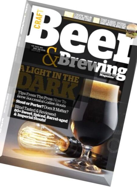 Craft Beer & Brewing – April-May 2016 Cover