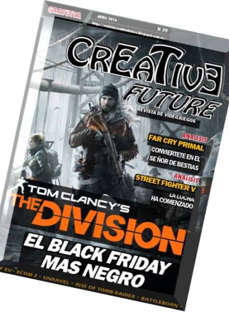 Creative Future – Abril 2016 Cover
