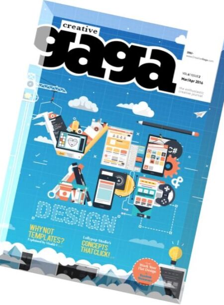 Creative Gaga – March-April 2016 Cover