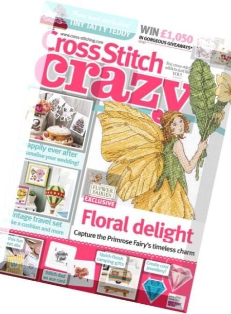 Cross Stitch Crazy – June 2016 Cover